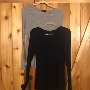Long sleeve t-shirts. Various brands